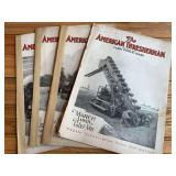 (4) 1925 American Thresherman Magazines