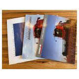 (3) Case-IH Combine Sales Literature