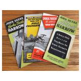 (4) John Deere Sales Literature