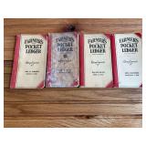 (4) John Deere Farmer's Pocket Ledgers