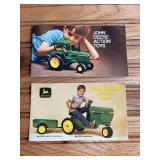(2) John Deere Ertl Toy Pocket Catalogs