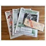 (4) 1941 John Deere Furrow Magazines