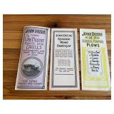 (3) John Deere Sales Literature