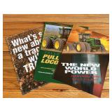(3) John Deere Tractor Sales Literature
