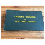John Deere Owner's Register