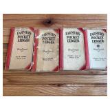 (4) John Deere Farmer's Pocket Ledgers