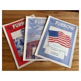 (3) 1942 John Deere Furrow Magazines