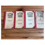 (4) John Deere Farmer's Pocket Ledgers