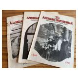 (3) 1928 American Thresherman Magazines