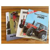 (3) MF Tractor Sales Literature