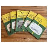 (5) John Deere Manuals