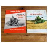 (2) John Deere Combine Sales Literature