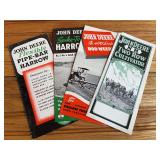 (4) John Deere Sales Literature