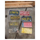60's and 70's Michigan Plates