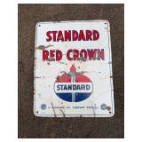 Standard Red Crown Sign