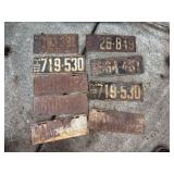 1920's Michigan Plates
