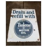 Tiolene Oil sign