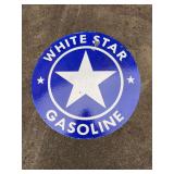 White Star Gasoline Sign