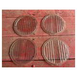 (4) Ford Model T Headlight Lenses