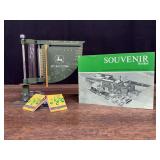(4) John Deere Rain Gauge, Matchbooks, Plant Booklet