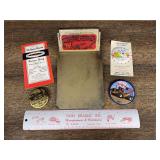 (6) Buttons, Clipboard, Ruler, + Sales Literature