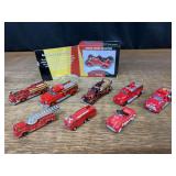 (9) Fire Trucks