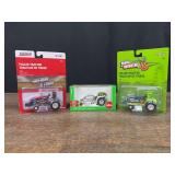 (3) 1/64 + 1/87 Pulling Tractors NIB