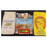 (12) Seed Co. Literature, Bags, Memorabilia
