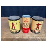 (3) Archer Oil Cans