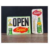 (2) Squirt Sign + Thermometer