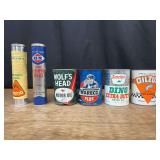 (6) Oil + Grease Cans