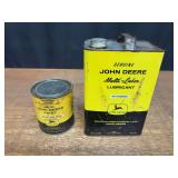(2) John Deere Paint _ Multi-Luber Cans