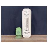 (2) Thermometer + Matchbox Holder
