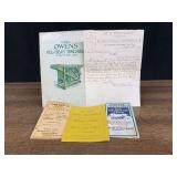 (5) Sales Literature + Letter