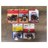 (5) 1/64 IH Tractors NIB Ertl