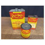 (3) Riley Bros. Cans