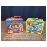 (2) Dukes of Hazzard + Flintstones Lunch Boxes