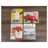 (4) IH Tractor Sales Literature