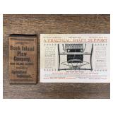 (2) Rock Island Sales Literature + Wallet