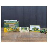 (3) 1/64 John Deere NIB Ertl
