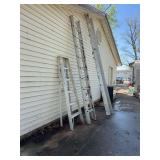 12’ Plank, 10’ Extension Ladder, 5’ Step Ladder