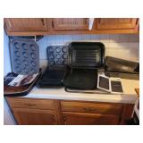 Assorted Kitchen Bakeware and Food Preparation Tools Collection