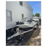 2023 XPRESS Boat and  2022 Back Track Trailer