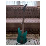 Memphis Electric Bass Guitar with Metallic Teal Finish