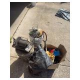 Grinder (2) Buckets and Mix Items