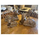Ceramic Deer Lot