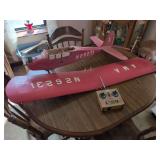 Radio Controlled Model Airplane with Kraft Sport Series Transmitter
