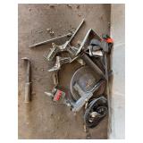 Tool Lot, Clamp, Disc, Corner Vices, Shelf Brackets