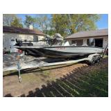 2020 Express Fishing Boat w/ Yamaha 175 and Back Track Trailer