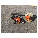 Leaf Blower Chainsaw Combo